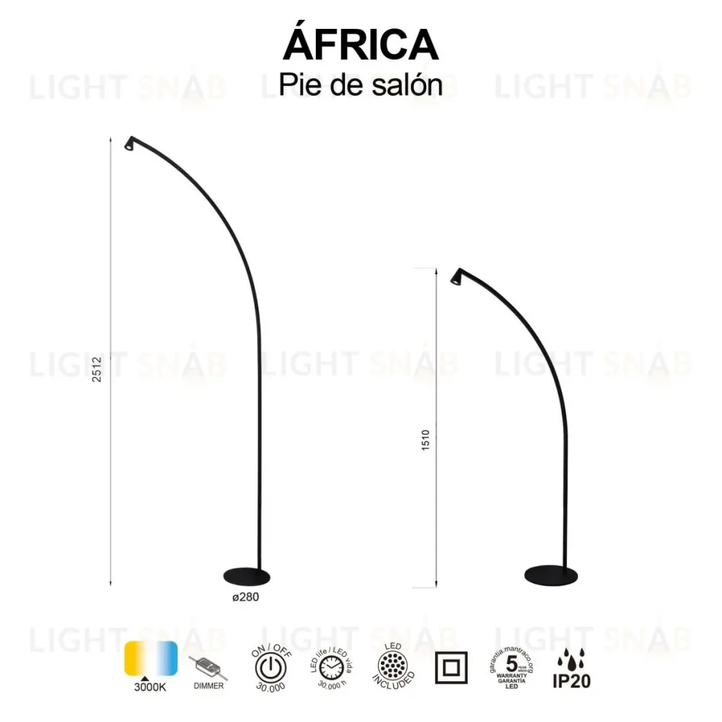 Торшер Mantra Africa 9417 9417