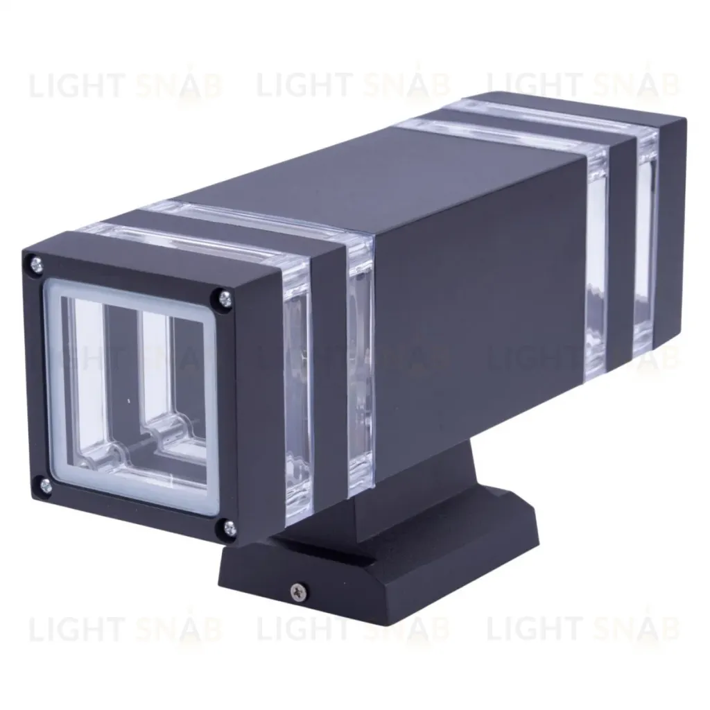 Уличный настенный светильник Uniel UUL-S24A 2x60W/E27 IP65 BLACK UL-00012923 UUL-S24A 2x60W/E27 IP65 BLACK