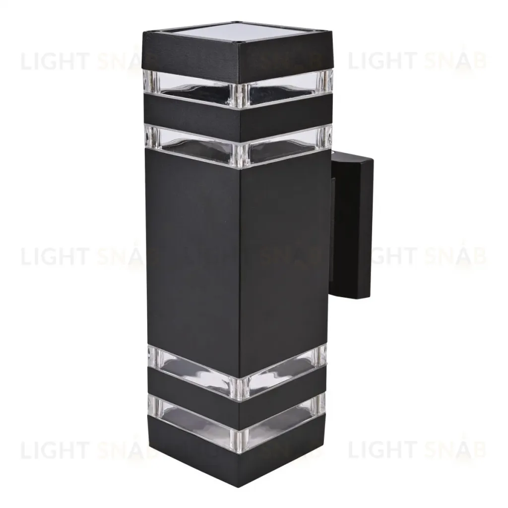 Уличный настенный светильник Uniel UUL-S24A 2x60W/E27 IP65 BLACK UL-00012923 UUL-S24A 2x60W/E27 IP65 BLACK