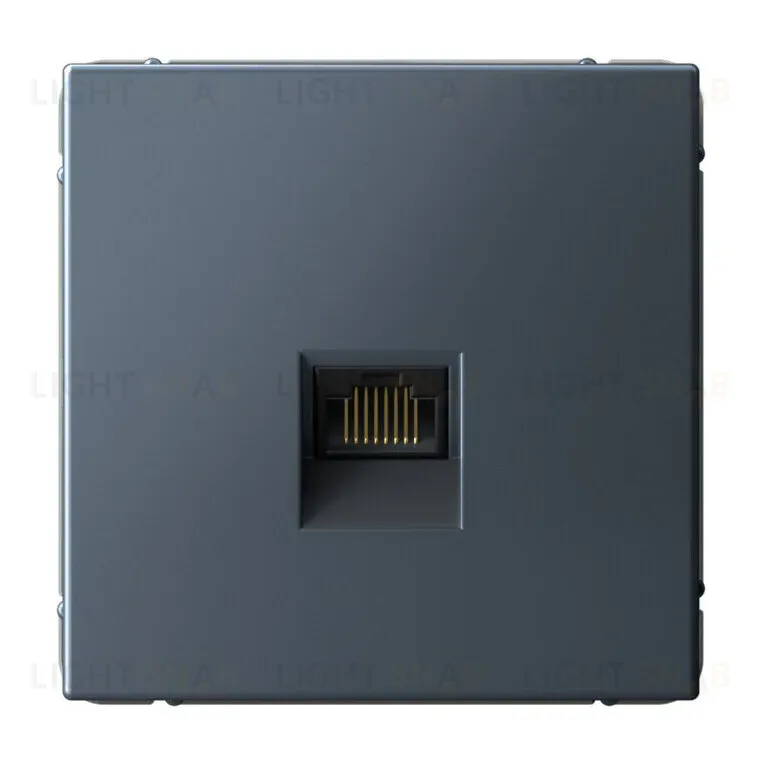Розетка компьютерная RJ45, кат. 5е, механизм Systeme Electric ArtGallery Грифель GAL000783 GAL000783