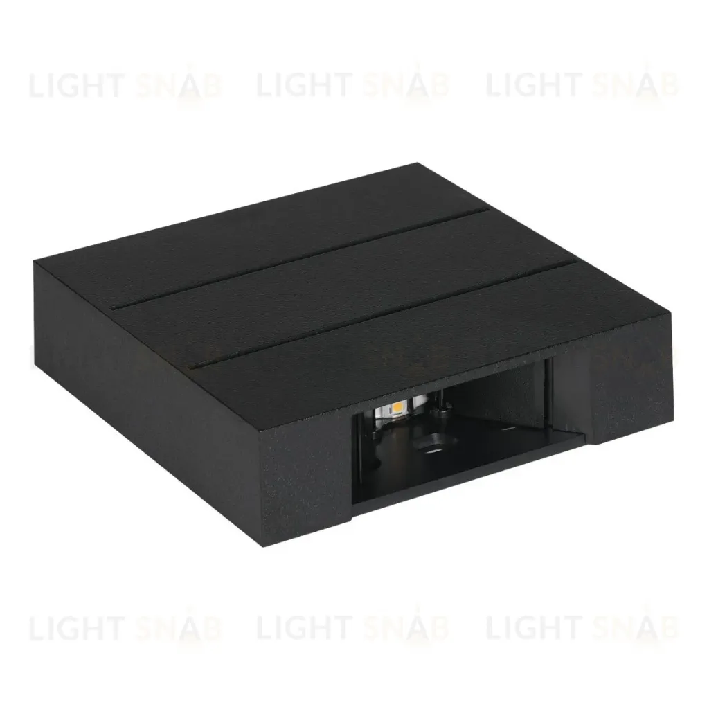 Уличный настенный светильник Uniel ULU-P31B-4W/4000K IP65 BLACK UL-00013619 ULU-P31B-4W/4000K IP65 BLACK