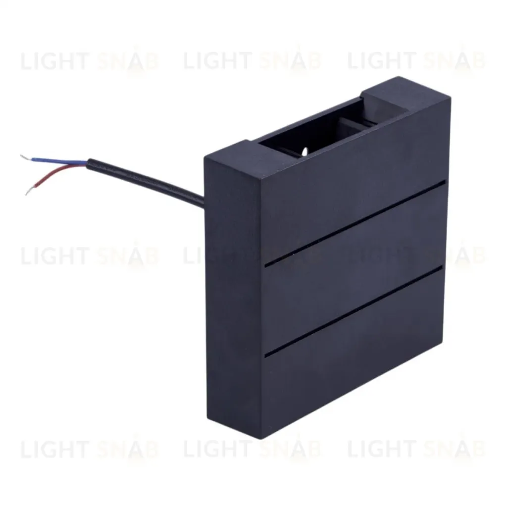 Уличный настенный светильник Uniel ULU-P31B-4W/4000K IP65 BLACK UL-00013619 ULU-P31B-4W/4000K IP65 BLACK