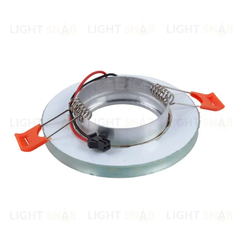Встраиваемый светильник Fametto Luciole DLS-L208 GU5.3 CHROME/WHITE UL-00013091 DLS-L208 GU5.3 CHROME/WHITE