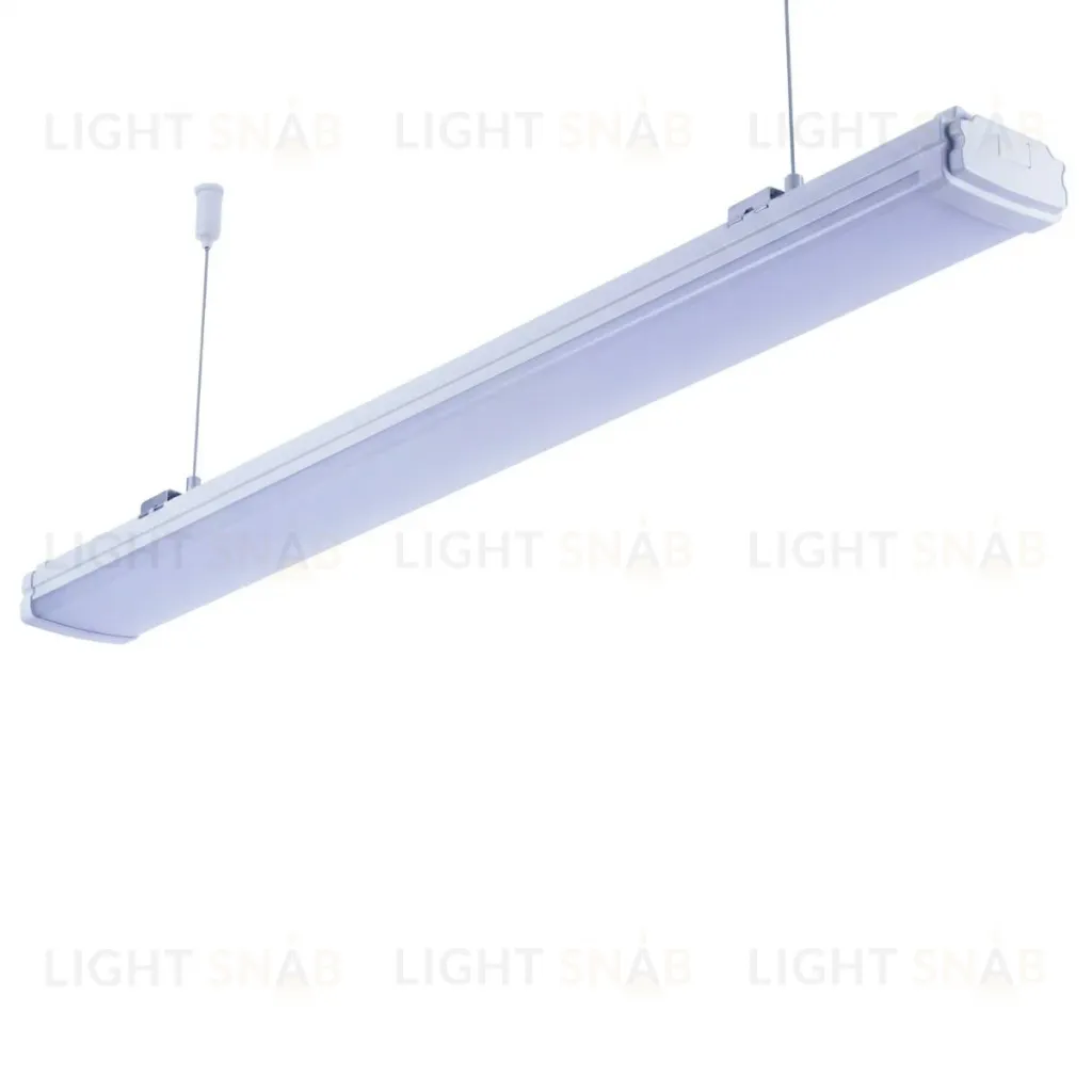 Линейный подвесной светильник Uniel ULO-K21A 40W/4000K/L125/K IP65 WHITE UL-00013700 ULO-K21A 40W/4000K/L125/K IP65 WHITE