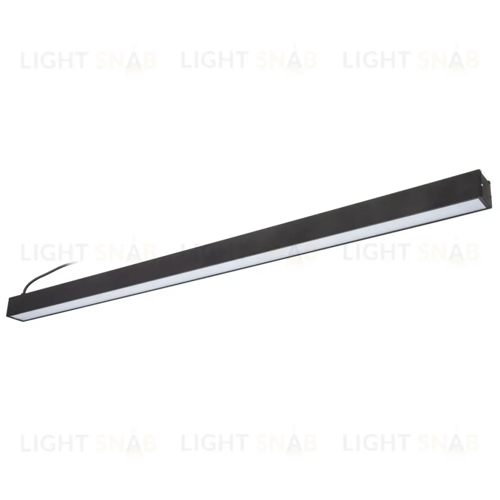 Линейный подвесной светильник Uniel ULO-K10D 52W/5000K/L125 IP65 BLACK UL-00012274 ULO-K10D 52W/5000K/L125 IP65 BLACK