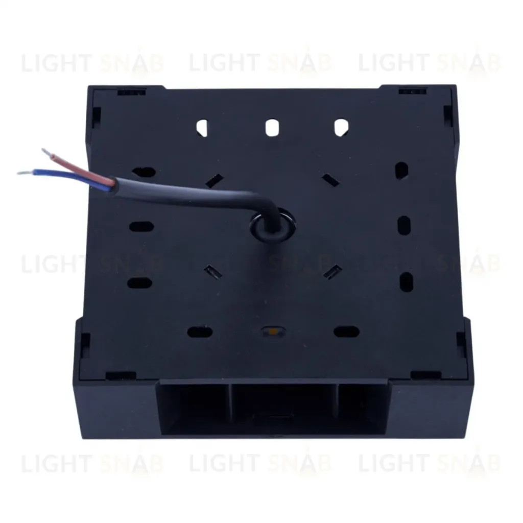 Уличный настенный светильник Uniel ULU-P33D-4W/4000K IP65 BLACK UL-00013621 ULU-P33D-4W/4000K IP65 BLACK