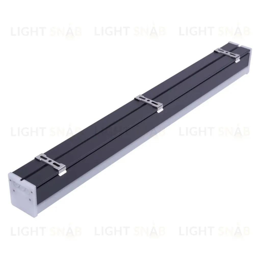 Линейный подвесной модульный светильник Uniel ULO-N10A-40W/6500K/L120 IP40 BLACK UL-00013258 ULO-N10A-40W/6500K/L120 IP40 BLACK