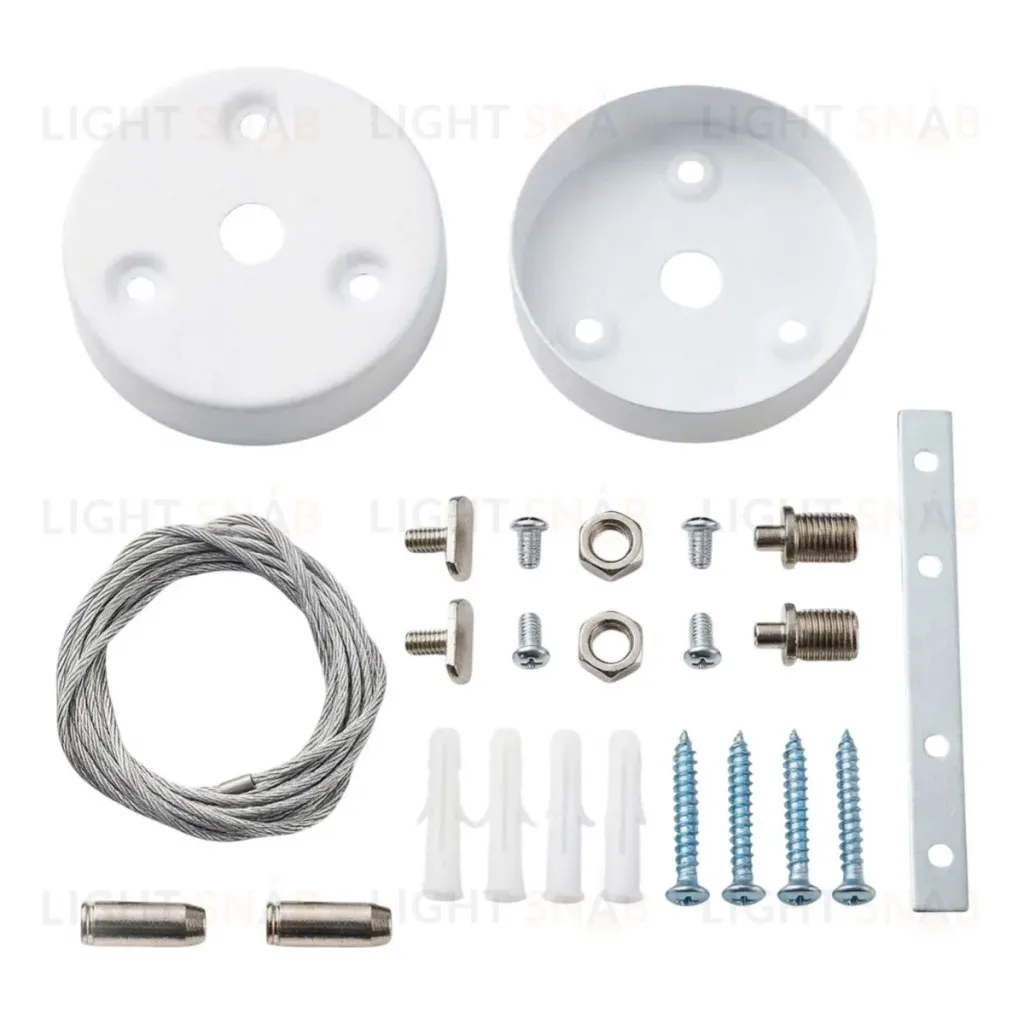 Комплект для подвесного монтажа для светильника серии ULO-N Uniel UFL-N10H 1.5M SET WHITE UL-00013280 UFL-N10H 1.5M SET WHITE