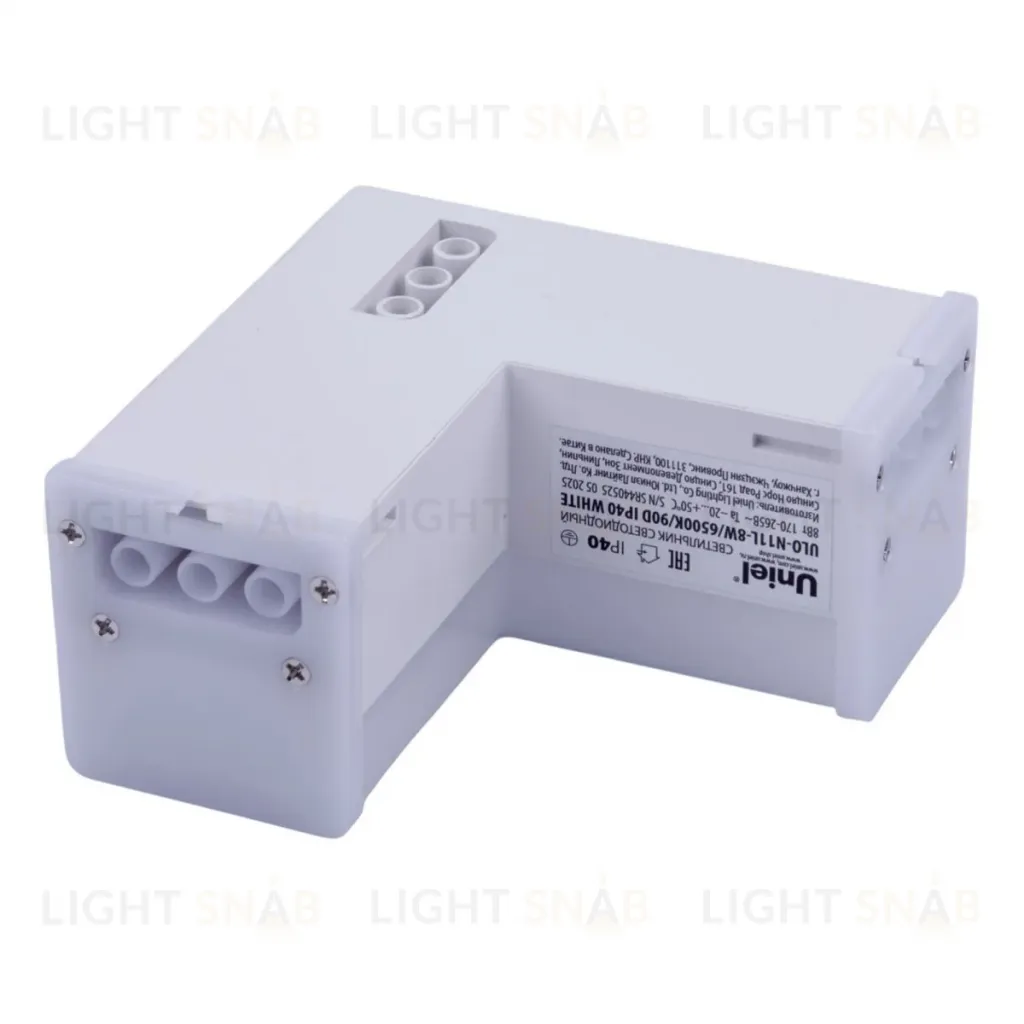 Модульный светильник L-образный Uniel ULO-N11L-8W/6500K/90D IP40 WHITE UL-00013272 ULO-N11L-8W/6500K/90D IP40 WHITE