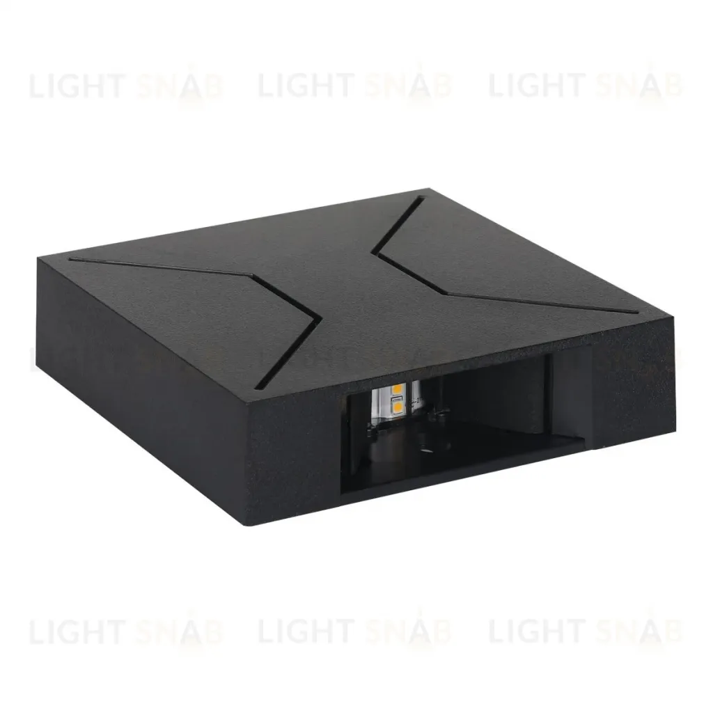 Уличный настенный светильник Uniel ULU-P32B-4W/4000K IP65 BLACK UL-00013620 ULU-P32B-4W/4000K IP65 BLACK
