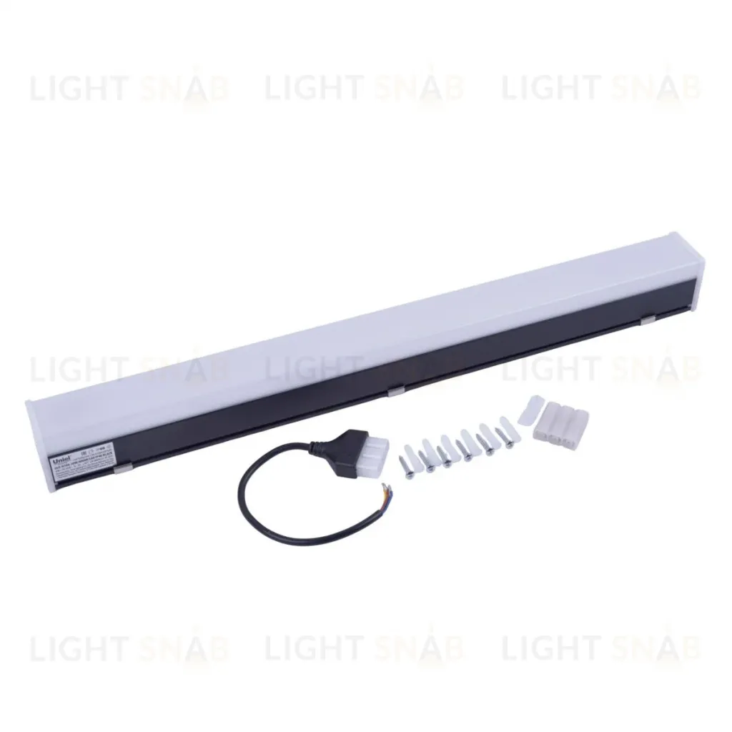 Линейный подвесной светильник Uniel ULO-N10A-20W/4000K/L60 IP40 BLACK UL-00013253 ULO-N10A-20W/4000K/L60 IP40 BLACK