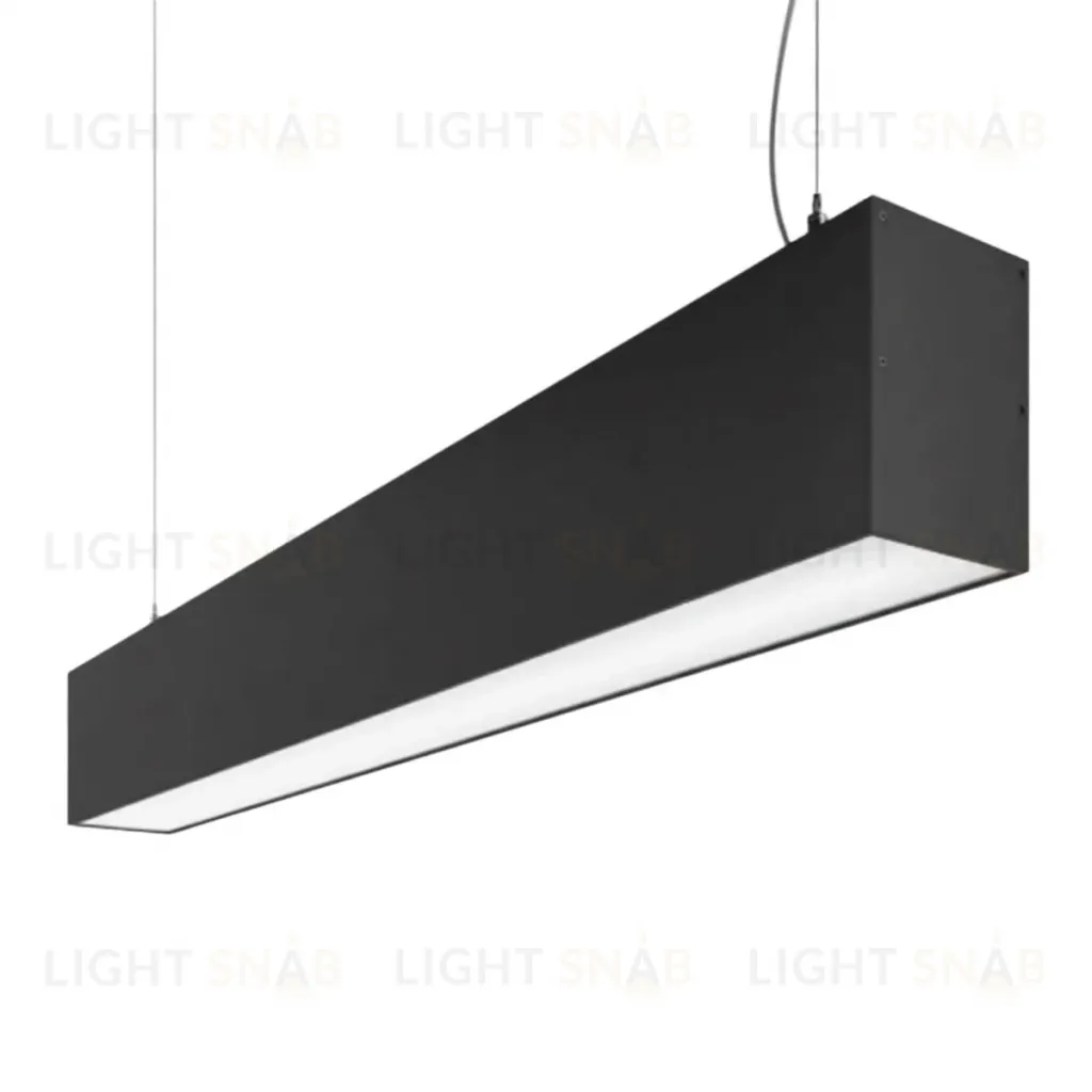 Линейный подвесной светильник Uniel ULO-K10D 52W/5000K/L120/H IP40 BLACK UL-00013175 ULO-K10D 52W/5000K/L120/H IP40 BLACK