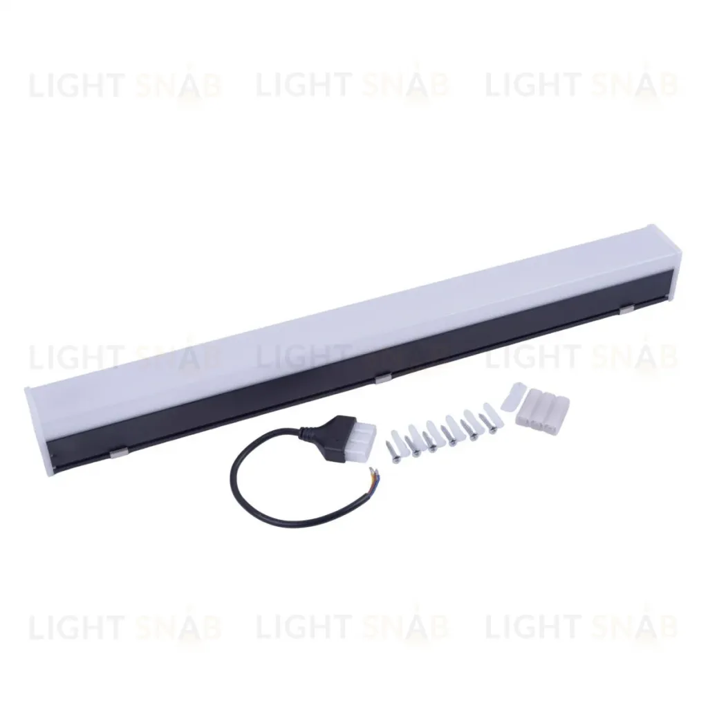 Линейный подвесной светильник Uniel ULO-N10A-20W/6500K/L60 IP40 BLACK UL-00013254 ULO-N10A-20W/6500K/L60 IP40 BLACK