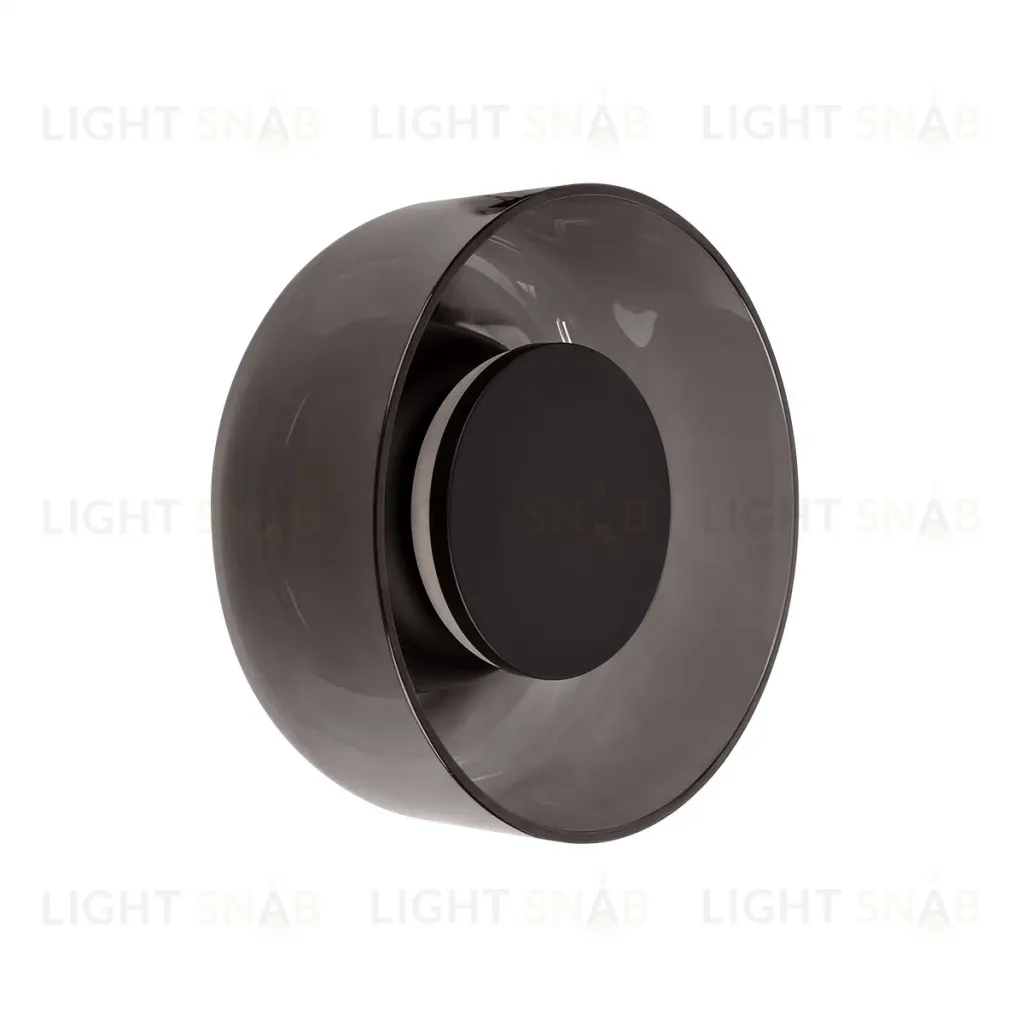 Настенный светильник LOFT IT Totem 10466W Smoke black 10466W Smoke black