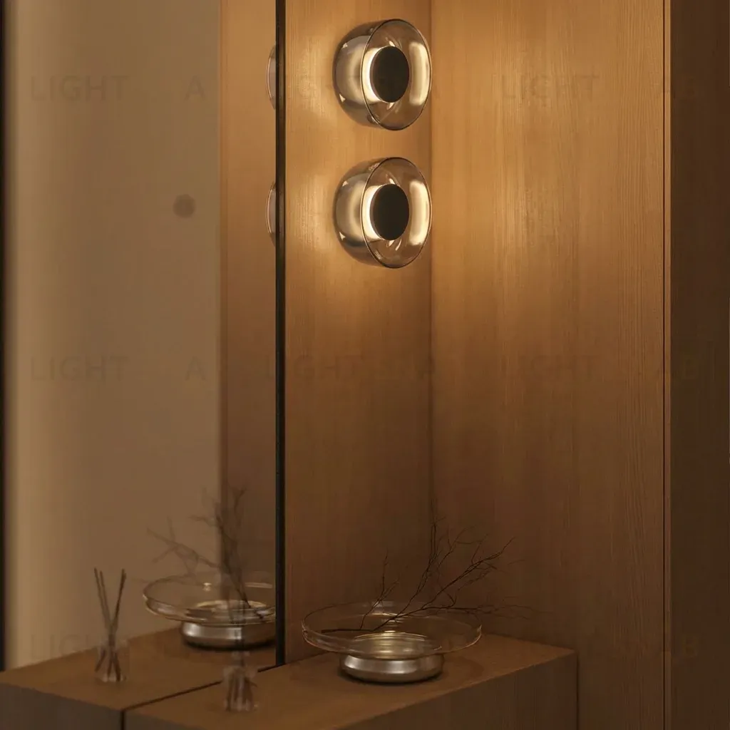 Настенный светильник LOFT IT Totem 10466W Smoke wood 10466W Smoke wood