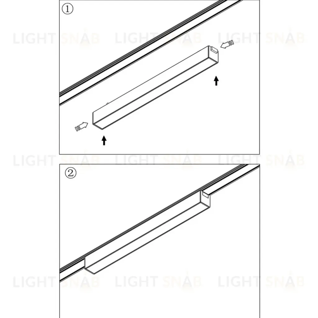 Трековый магнитный светильник Reluce 13003-9.3-001UR magnetic LED20W BK CCT+SMART 13003-9.3-001UR magnetic LED20W BK CCT+SMART