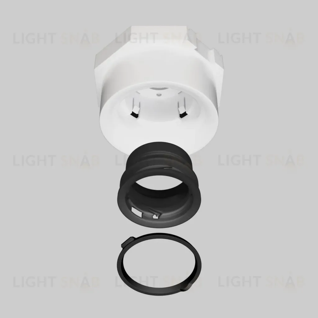 Рамка скрытого монтажа лампочек и LED модулей MR16 в натяжной потолок Lightstar Anello 112007 112007