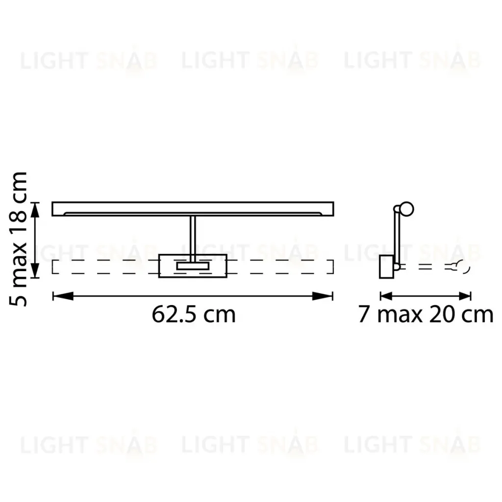 Подсветка для картин Lightstar Noce 201041 201041