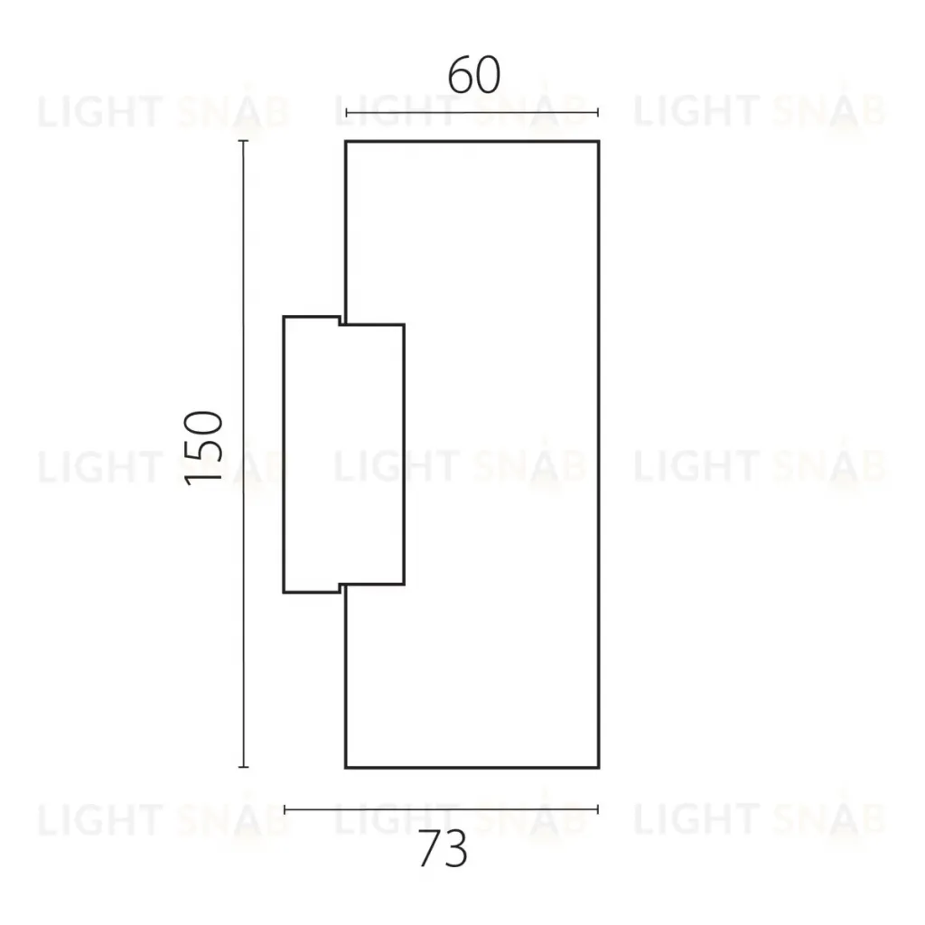 Настенный светильник Lightstar Rullo HP16 204636 204636