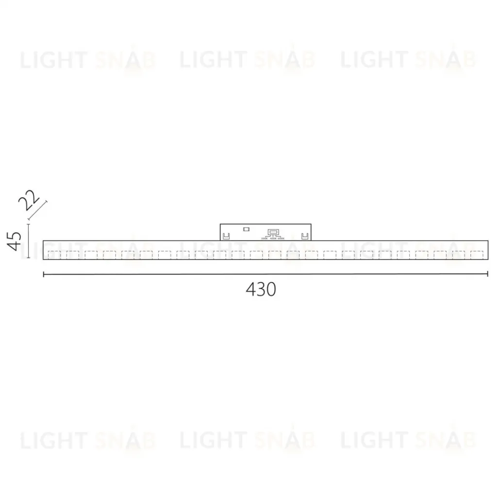 Трековый однофазный светильник направленного света Lightstar Uno CCT 259206CCT 259206CCT