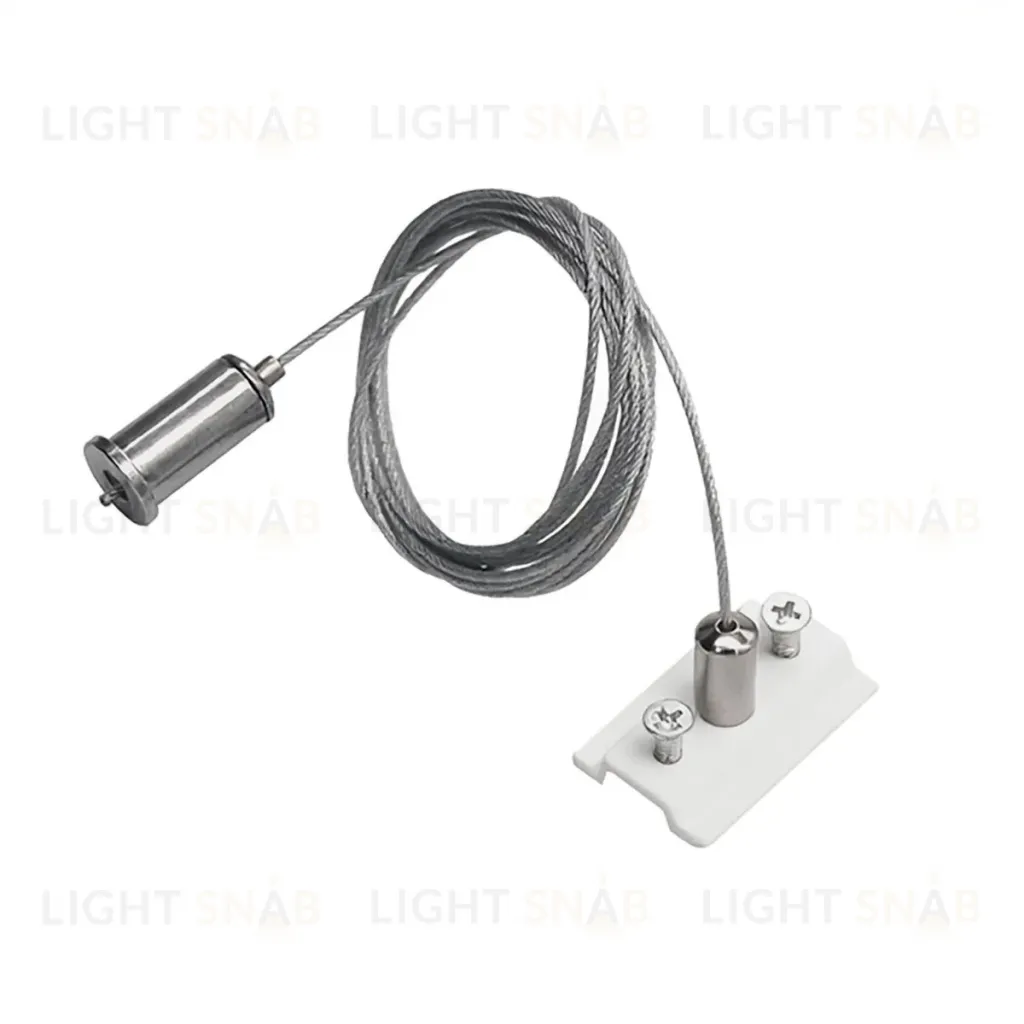 Комплект для подвесного монтажа накладных шинопроводов (2 подвеса) Lightstar Uno 509170W 509170W