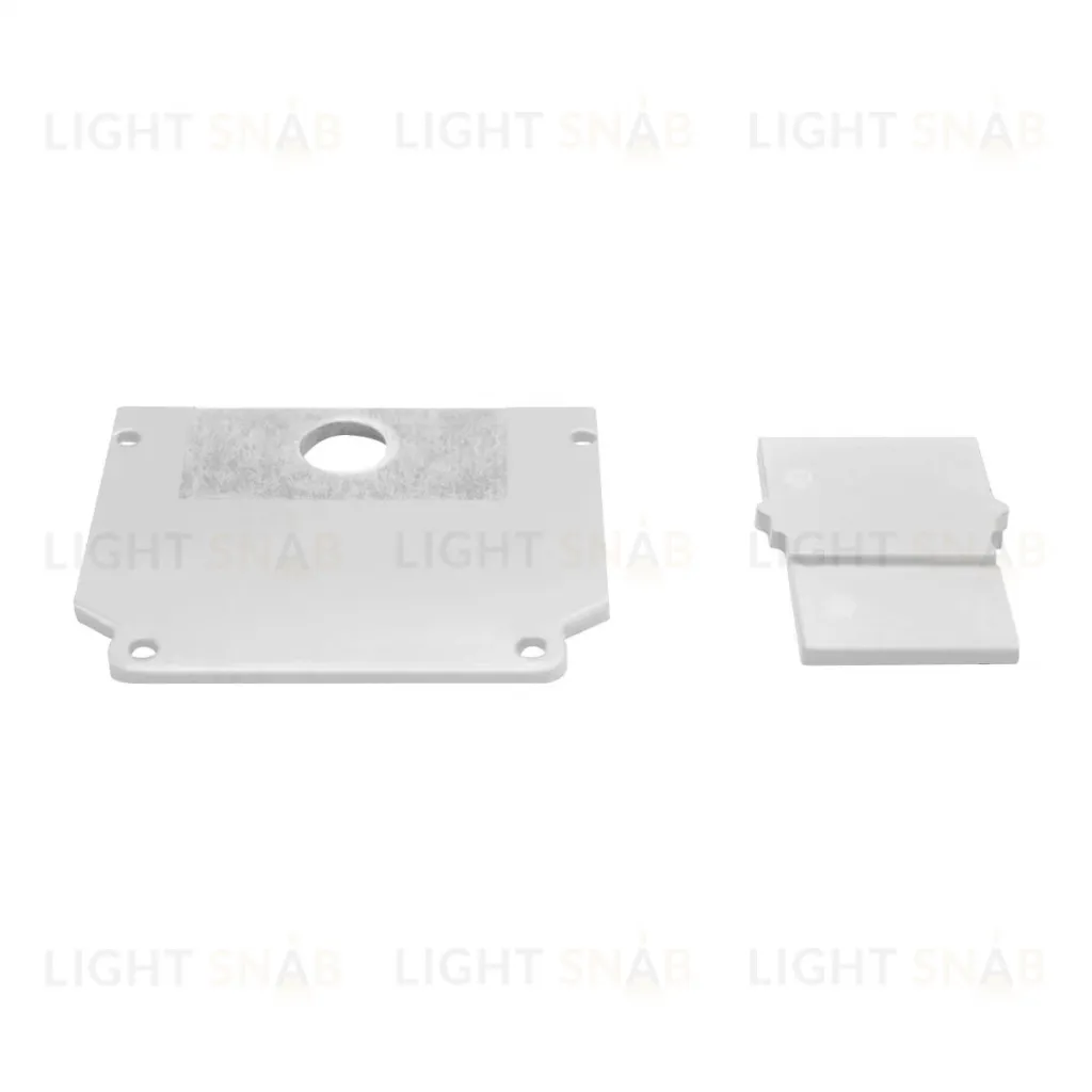 Комплект торцевых заглушек 2шт для 509426/509436 в натяжной потолок Lightstar Uno Pro 509466 509466
