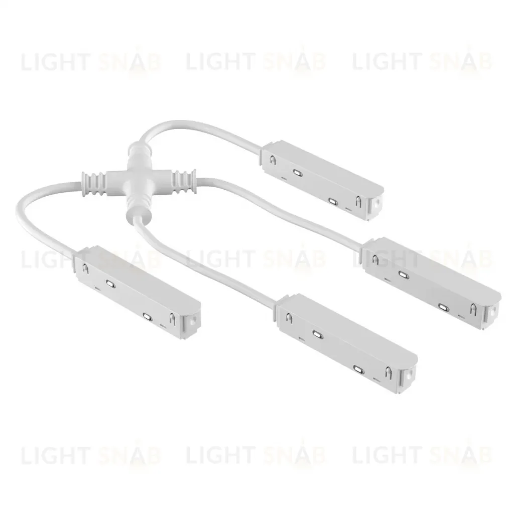 Токопроводящий X-образный соединитель UNO 48V Lightstar Uno 509294W 509294W