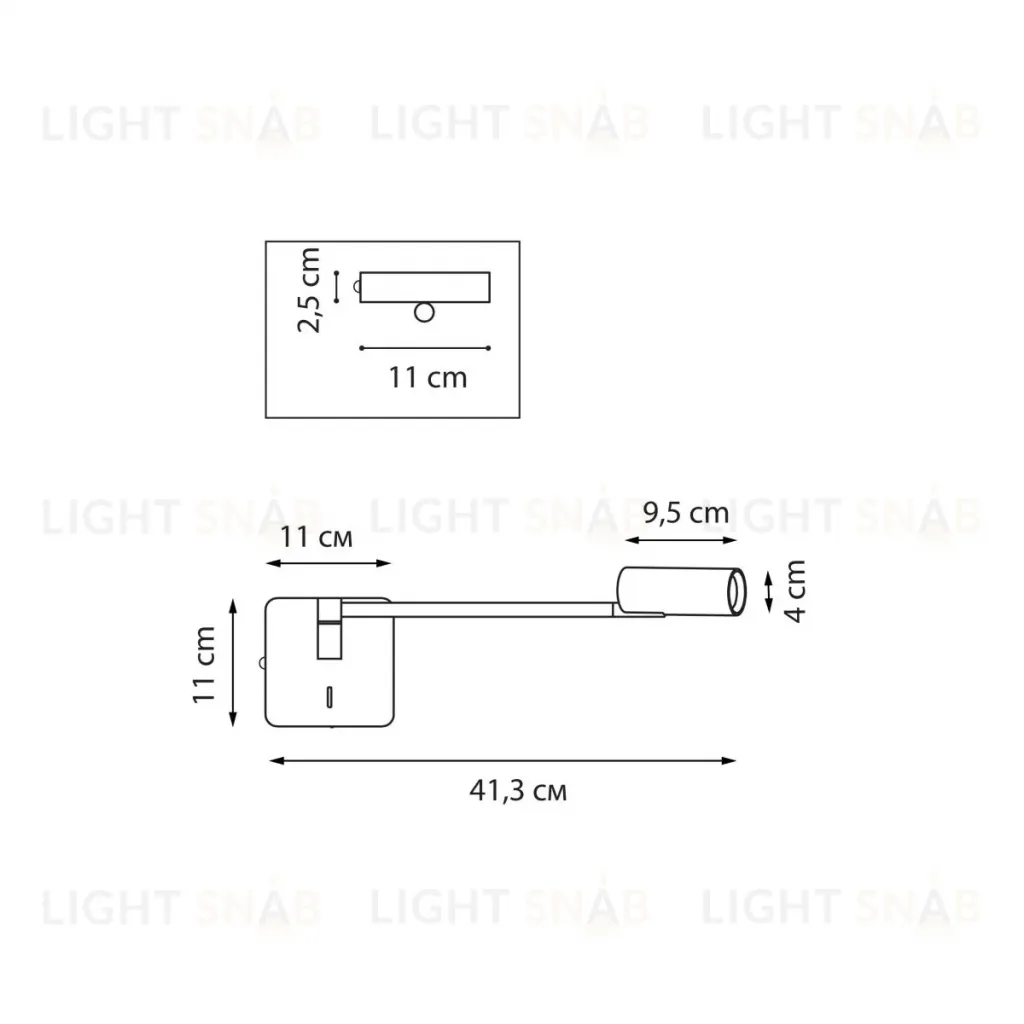 Бра Lightstar Loft 765657 765657