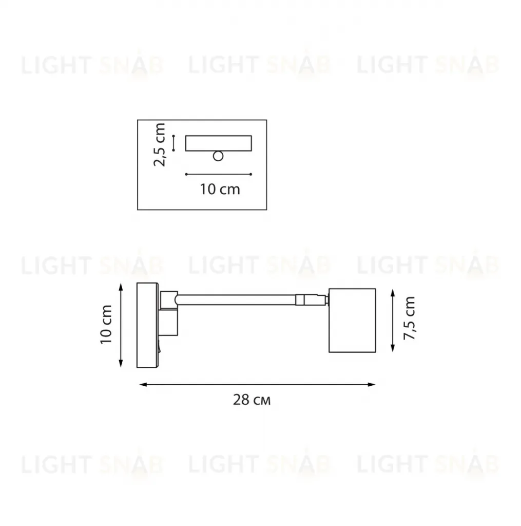 Бра Lightstar Loft 765677 765677