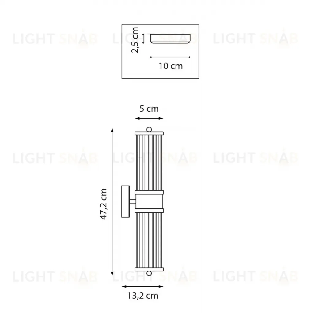 Настенный светильник Lightstar Flop 766652 766652