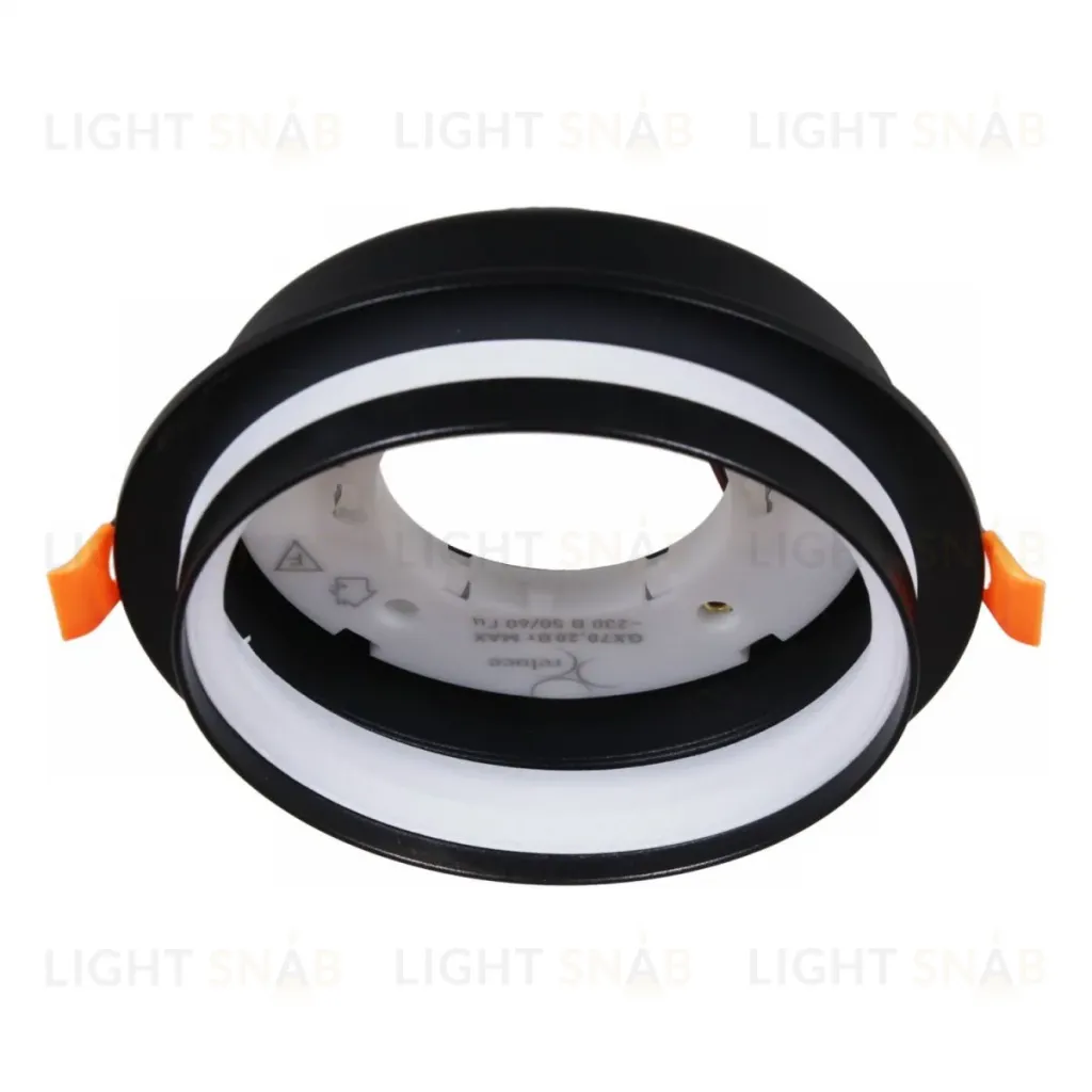 Встраиваемый светильник Reluce 70002-9.0-001RLD GX70 BK 70002-9.0-001RLD GX70 BK
