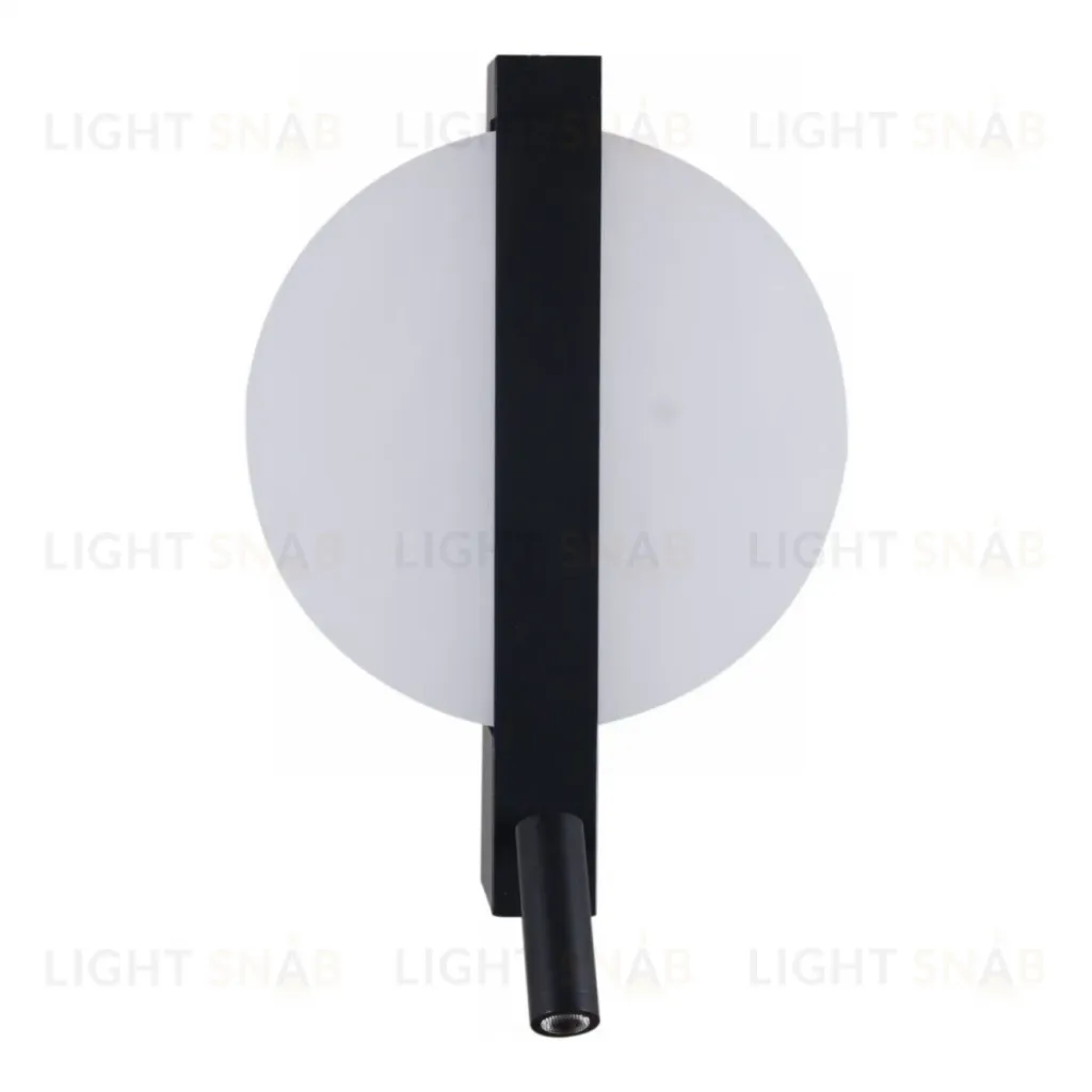 Настенный светильник Reluce 86212-9.2-001CT LED8+3W BK 86212-9.2-001CT LED8+3W BK