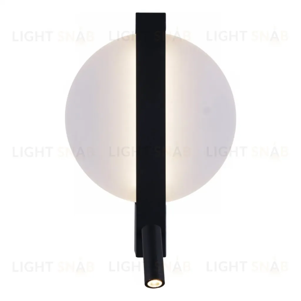 Настенный светильник Reluce 86212-9.2-001CT LED8+3W BK 86212-9.2-001CT LED8+3W BK