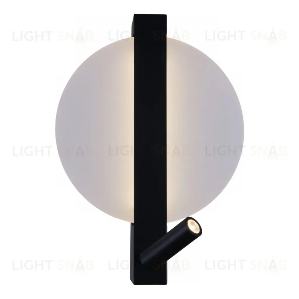 Настенный светильник Reluce 86212-9.2-001CT LED8+3W BK 86212-9.2-001CT LED8+3W BK