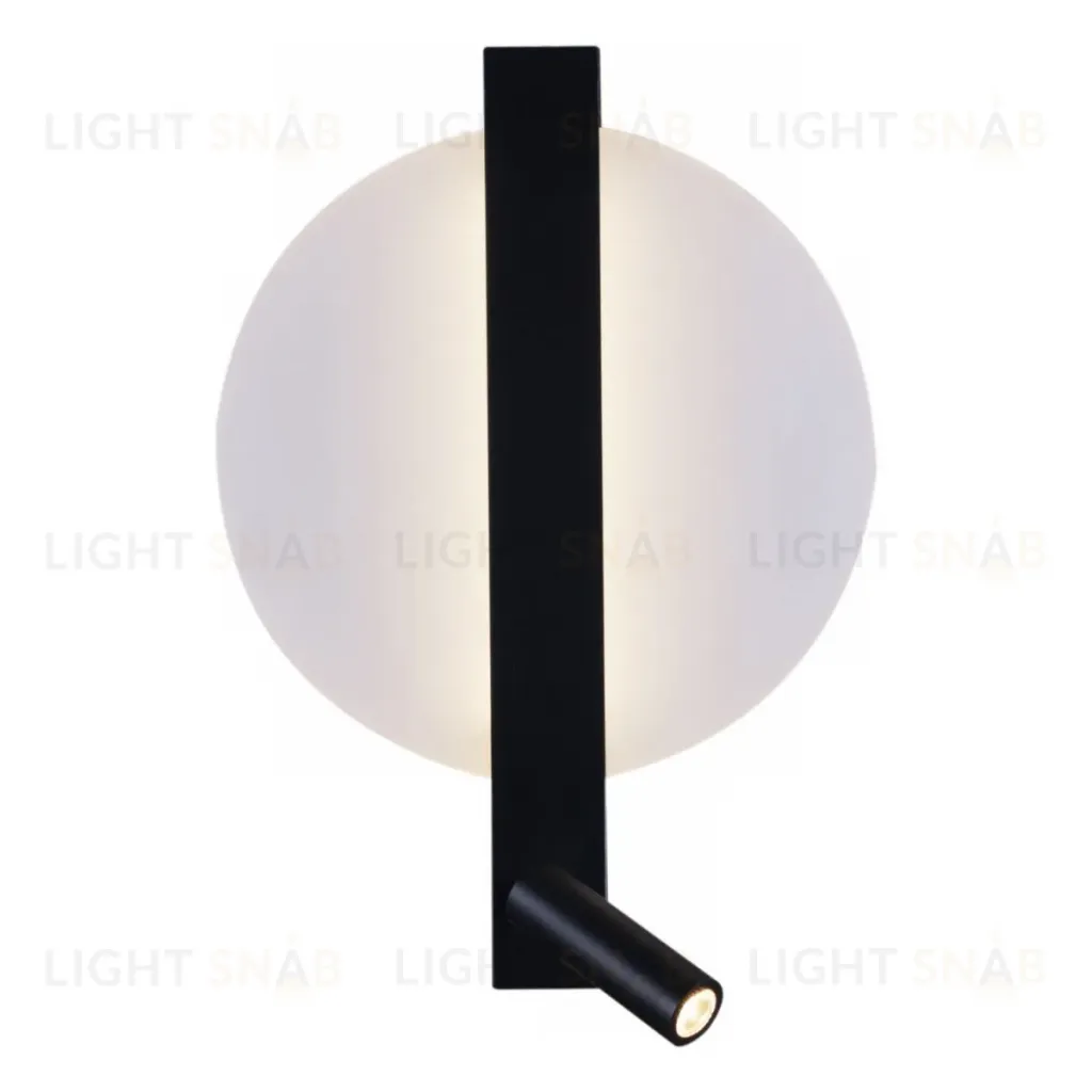 Настенный светильник Reluce 86212-9.2-001CT LED8+3W BK 86212-9.2-001CT LED8+3W BK