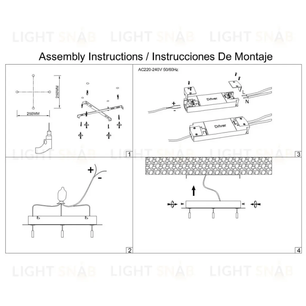 Подвесная люстра Mantra Arrecife 9362+9211 (5L) 9362+9211 (5L)