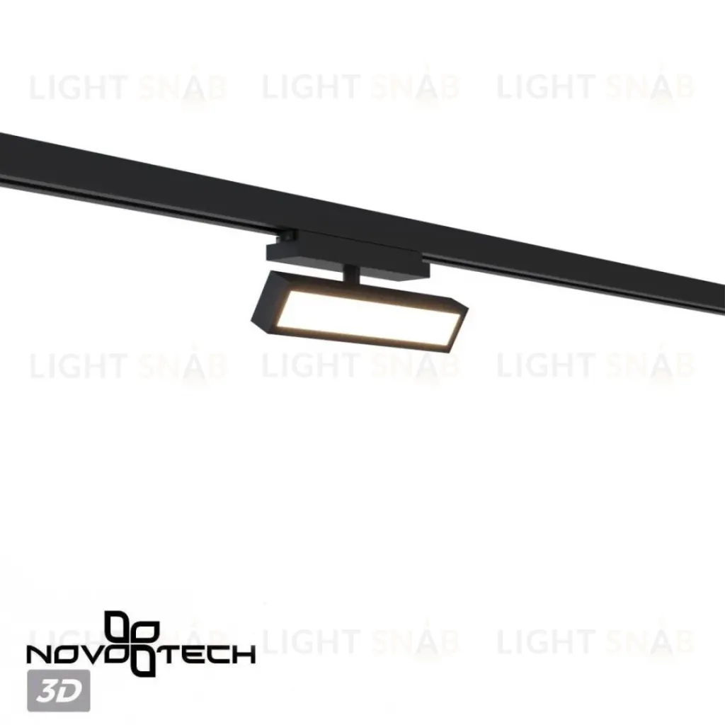 Трековый однофазный светильник с переключателем цв. температуры Novotech Port Stratus 359777 359777