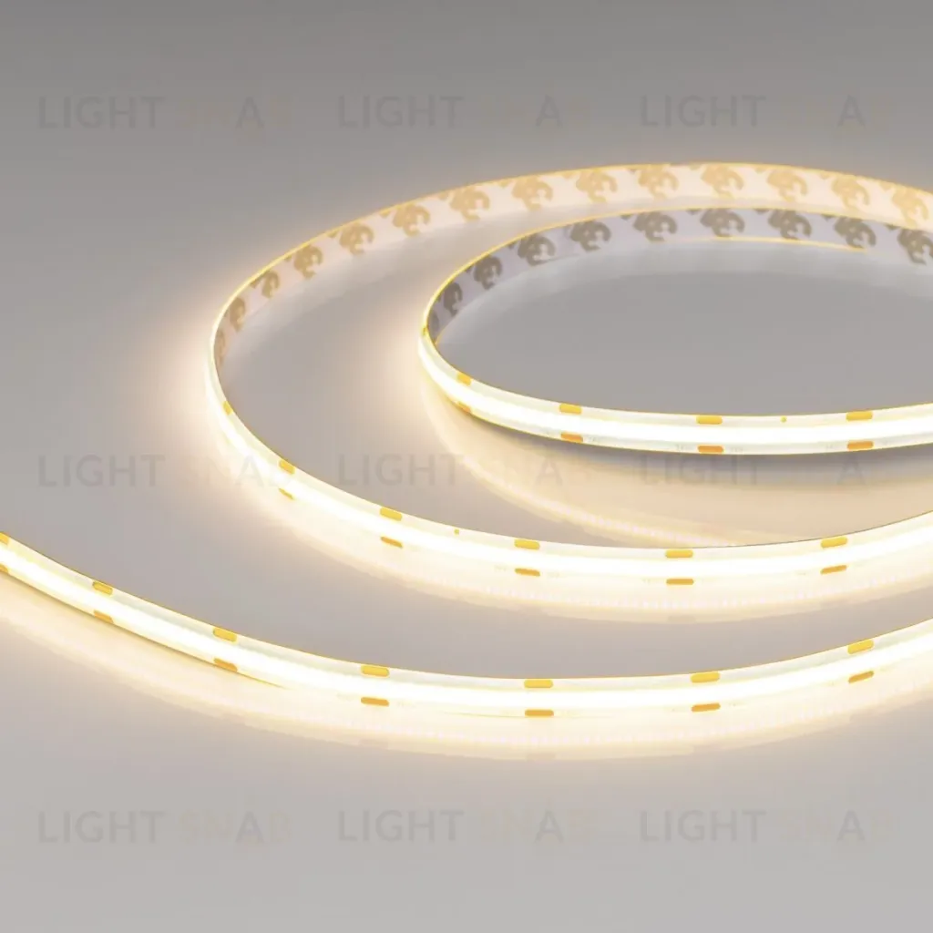 Светодиодная лента Arlight герметичная COB-SE-X544-8mm 24V Warm3000 (11 W/m, IP65, 5m) 062811 062811