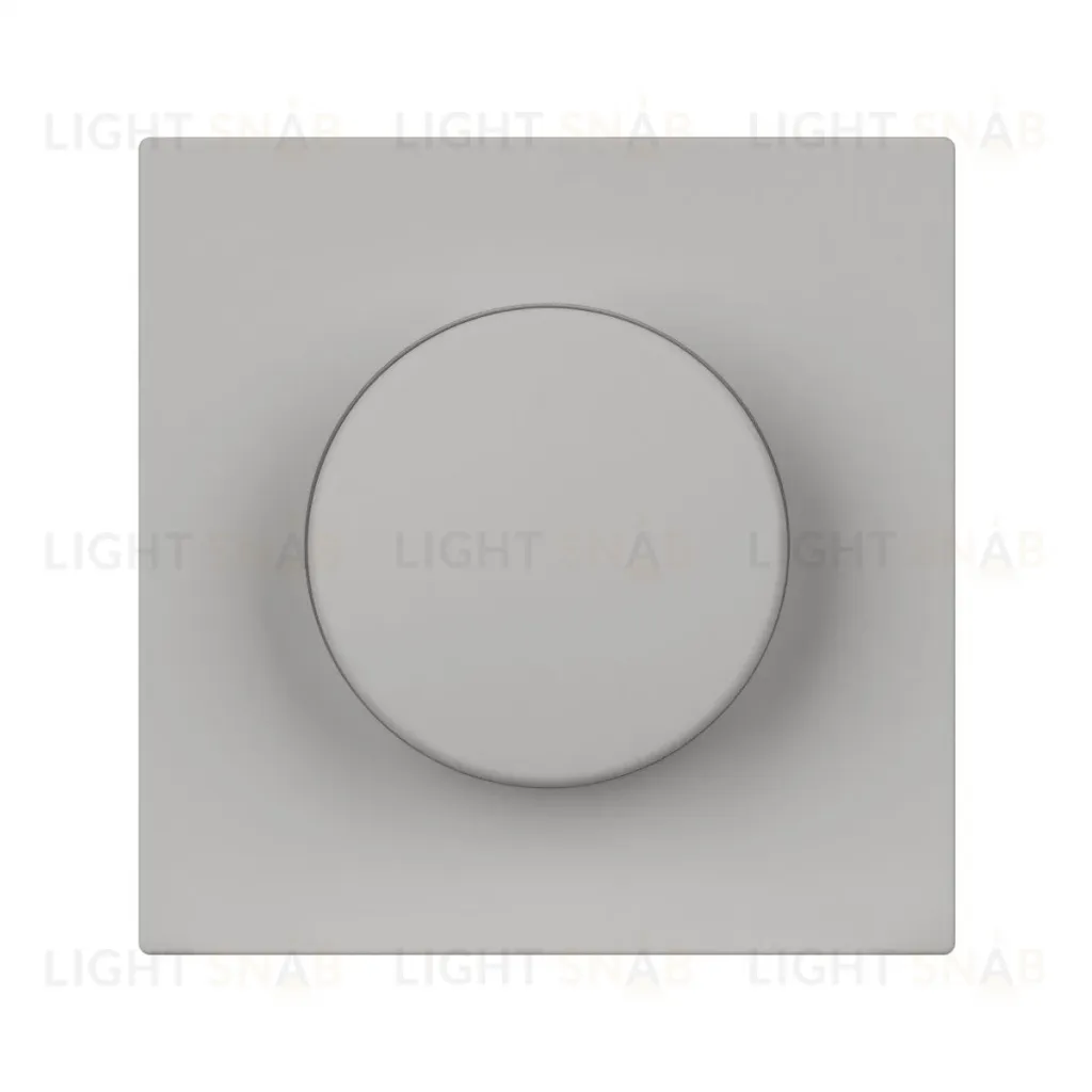 Лицевая панель светорегулятора Arlight PNL-NOBE-FB-SFPL-IS (Никель) 060265 060265
