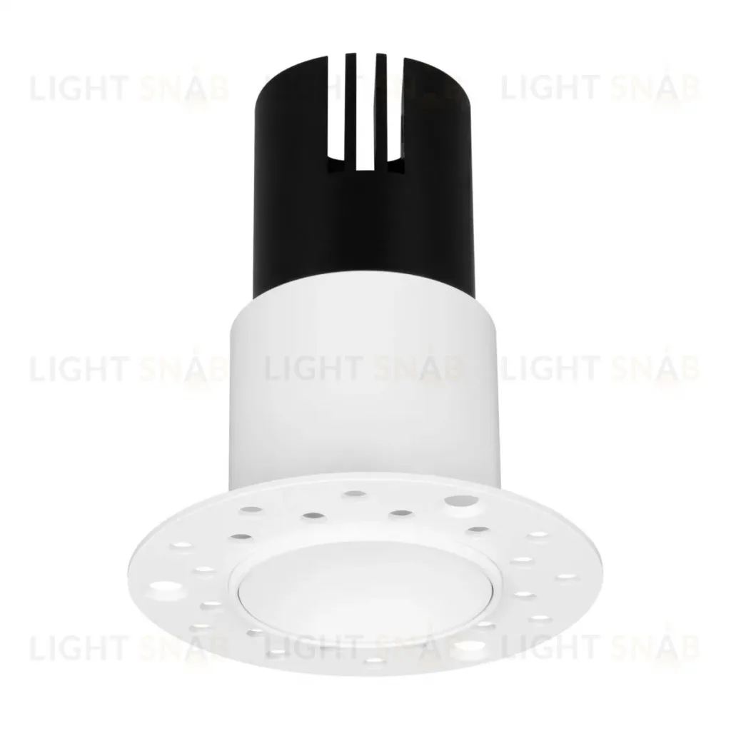 Встраиваемый светильник Arlight MS-INVISIO-TRIMLESS-R55-15W Day4000 (WH-WH, 36 deg, 230V) (IP54 Металл) 061918 061918
