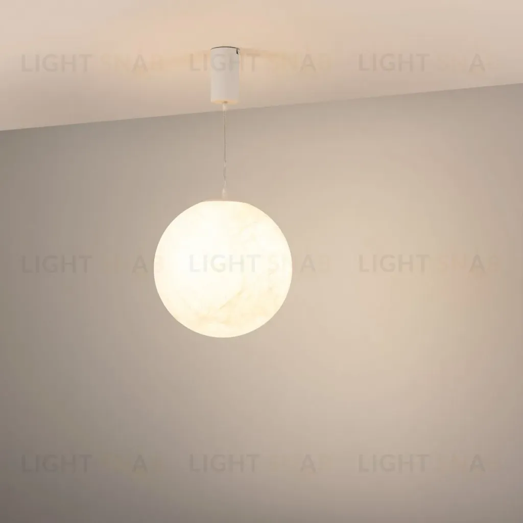 Подвесной светильник Arlight SP-SILKA-HANG-R300-7W Warm2700 (WH, 330 deg, 230V) (IP20, Натуральный шелк) 061916 061916