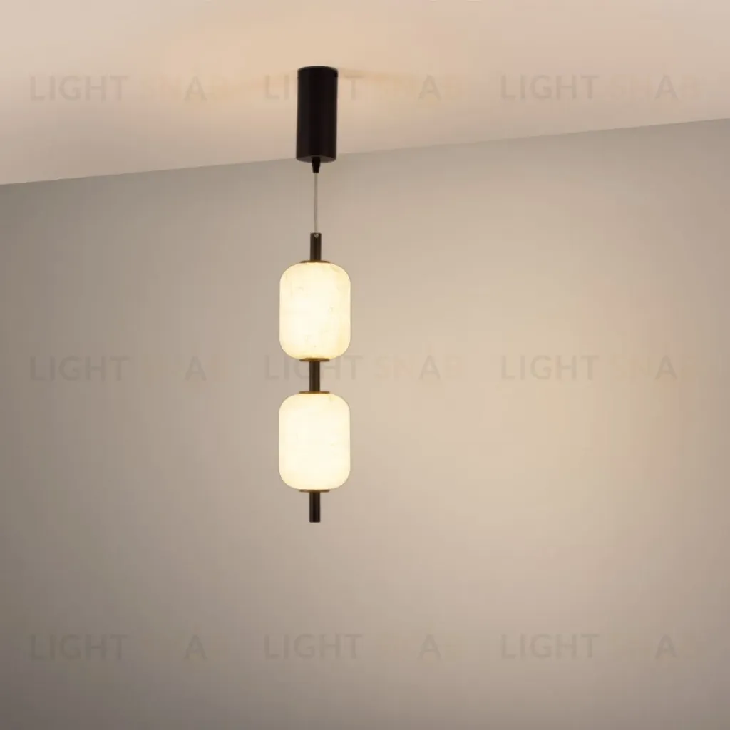 Подвесной светильник Arlight SP-CARAMELA-HANG-R120-7W Warm2700 (BK, 300 deg, 230V) (IP20, Натуральный шелк) 056886 056886