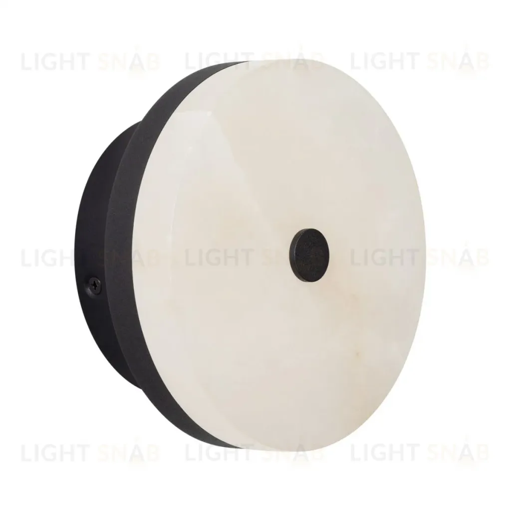 Настенный светильник Arlight SP-MENTA-WALL-R165-12W Warm2700 (BK, 130 deg, 230V) (IP20, Мрамор) 061700 061700