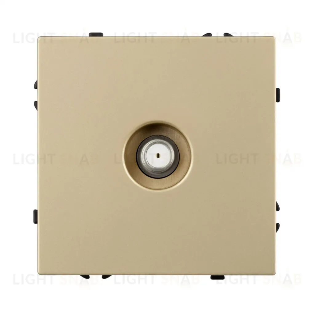 Механизм спутниковой розетки Arlight SCT-NOBE-MST1-SFPL-GD (SAT) (Золотой песок) 054298 054298