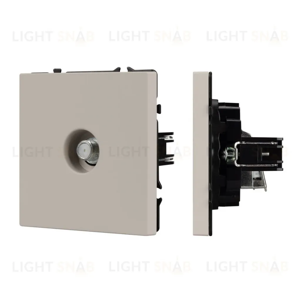 Механизм спутниковой розетки Arlight SCT-NOBE-MST1-SFPL-CA (SAT) (Кашемир) 061898 061898