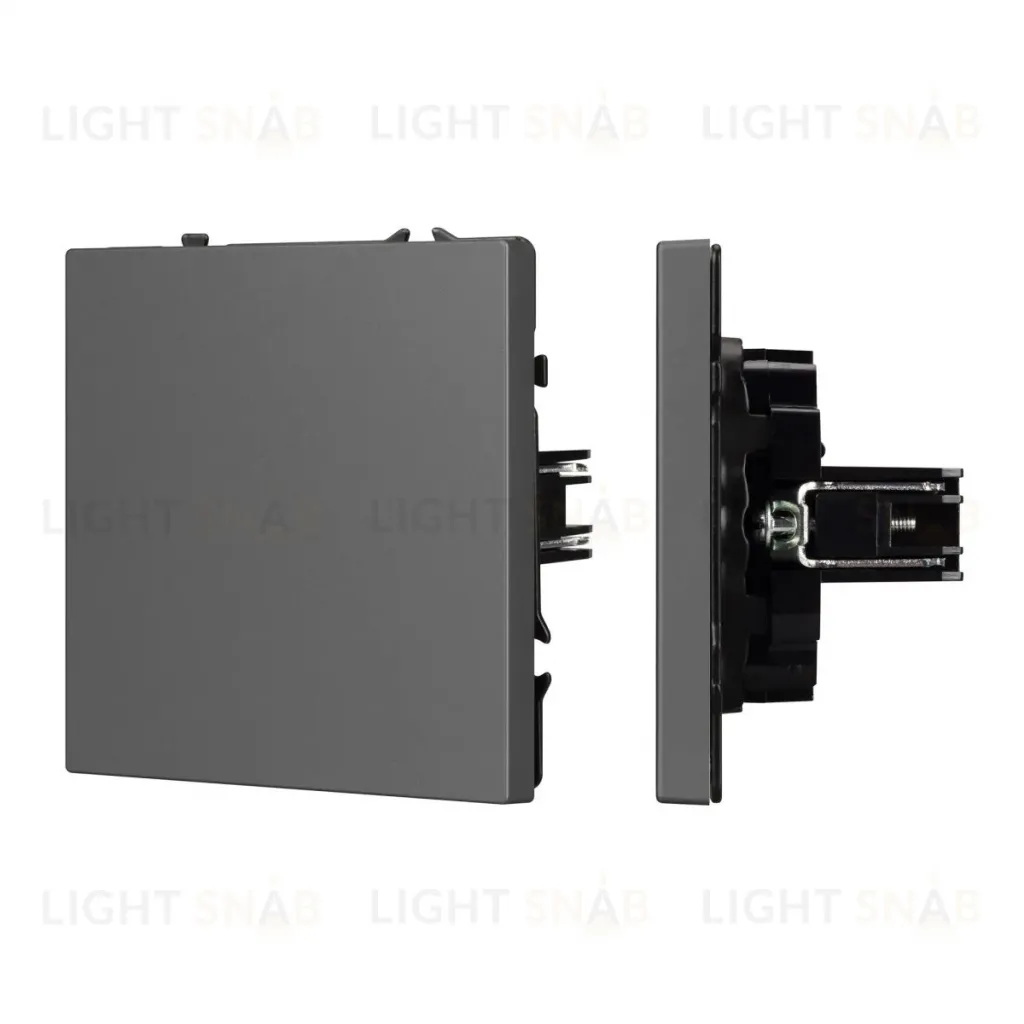 Заглушка поста Arlight SCT-NOBE-MGG-SFPL-GR (Серый базальт) 061822 061822