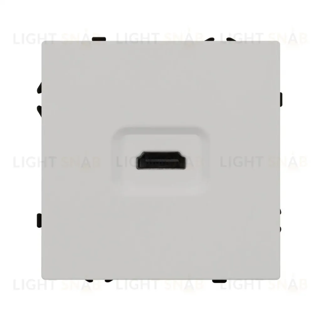 Механизм HDMI розетки Arlight SCT-NOBE-MHD1-SFPL-IS (Никель) 061845 061845
