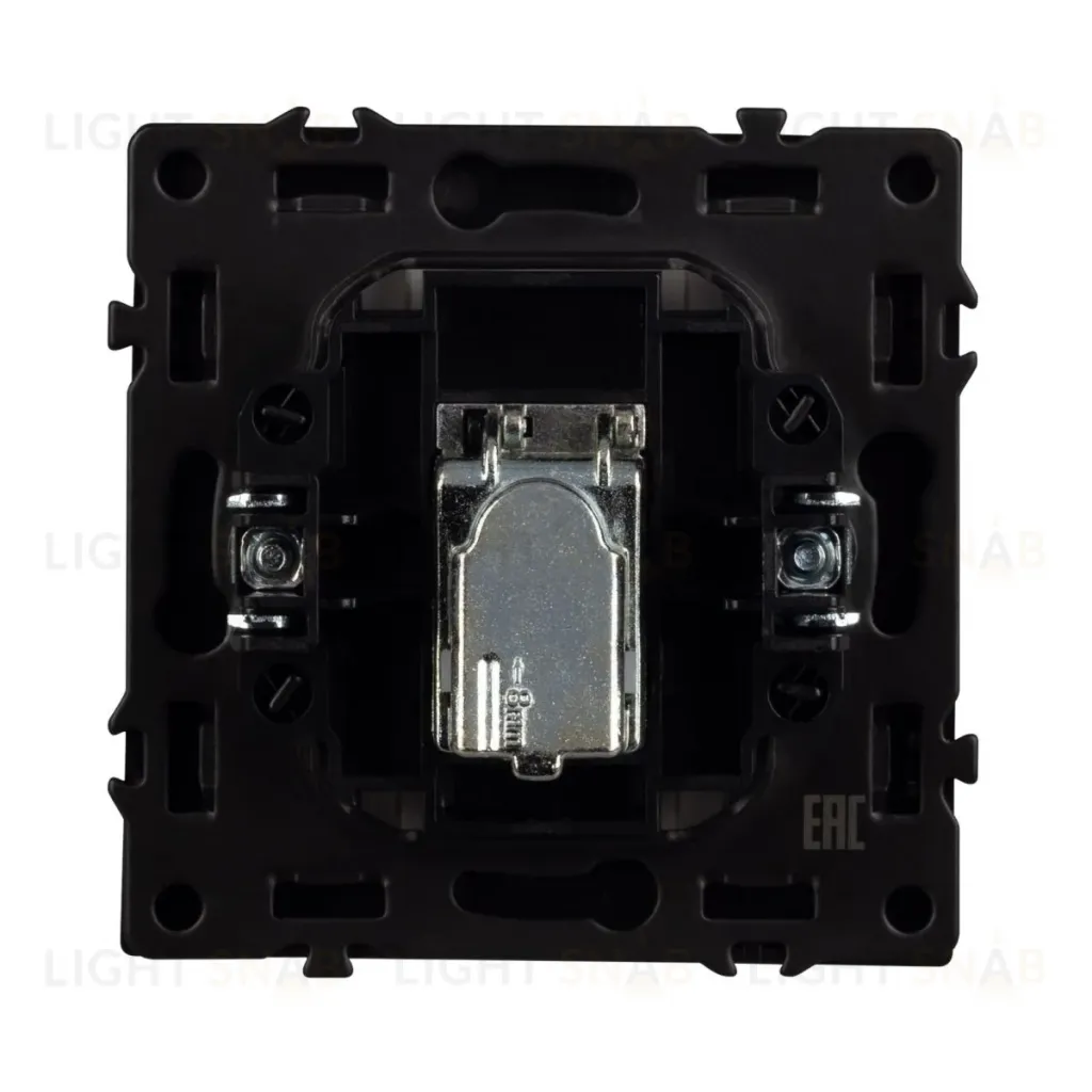 Механизм спутниковой розетки Arlight SCT-NOBE-MST1-SFPL-GR (SAT) (Серый базальт) 054299 054299
