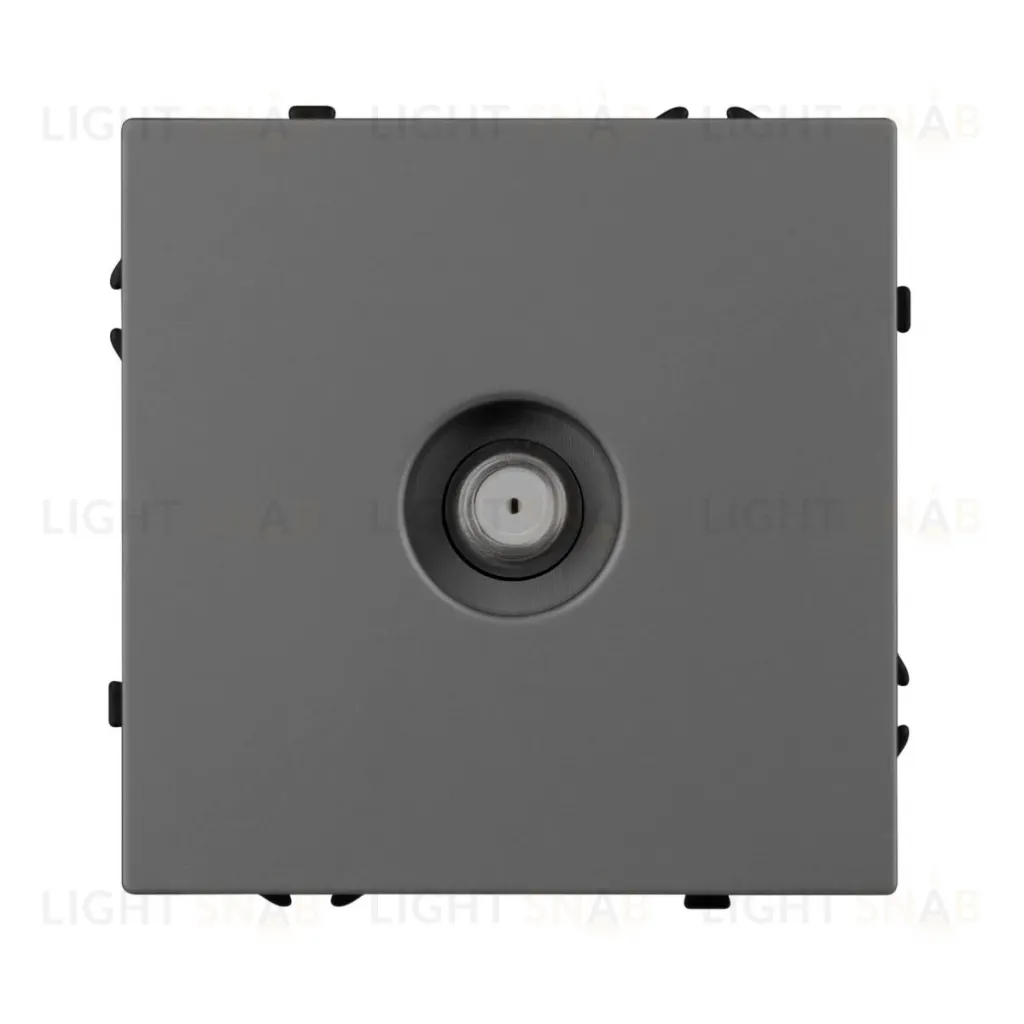 Механизм спутниковой розетки Arlight SCT-NOBE-MST1-SFPL-GR (SAT) (Серый базальт) 054299 054299