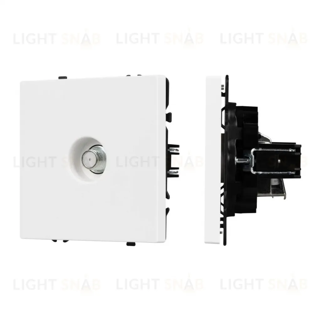 Механизм спутниковой розетки Arlight SCT-NOBE-MST1-SFPL-WH (SAT) (Белый кварц) 054296 054296